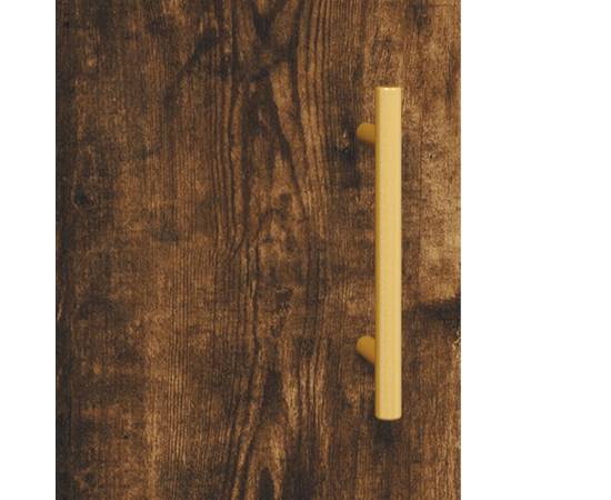 Noptiere, 2 buc., stejar fumuriu, 40x40x50 cm, lemn compozit, 11 image