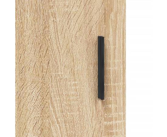 Noptiere, 2 buc., stejar sonoma, 40x40x50 cm, lemn compozit, 11 image