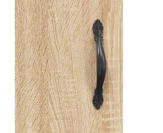 Noptiere, 2 buc., stejar sonoma, 40x40x50 cm, lemn compozit, 11 image