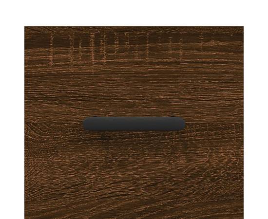 Dulap înalt, stejar maro, 69,5x31x115 cm, lemn prelucrat, 9 image