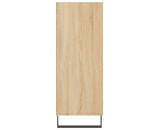 Dulap cu rafturi, stejar sonoma, 69,5x32,5x90 cm, lemn compozit, 5 image
