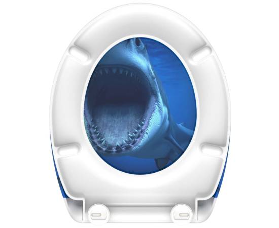 SchÜtte capac toaletă eliberare rapidă / silențios "shark", 3 image