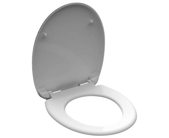SchÜtte scaun de toaletă cu închidere silențioasă „industrial grey”, 2 image