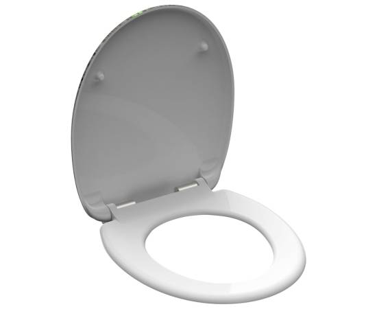 SchÜtte scaun de toaletă cu închidere silențioasă "ginkgo & wood", 4 image
