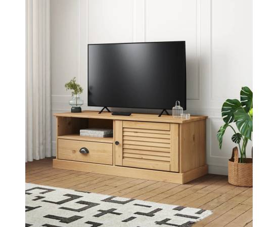 Comodă tv vigo, 106x40x40 cm, lemn masiv de pin