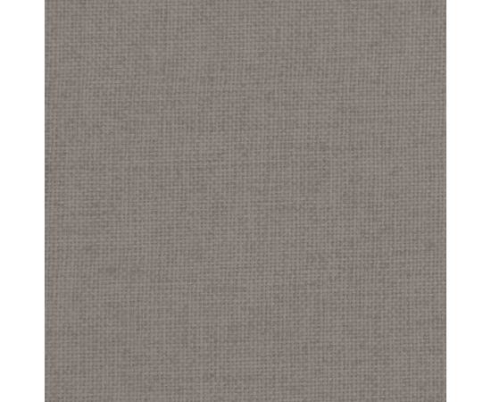 Canapea pentru copii, gri taupe, 90x53x30 cm, material textil, 6 image