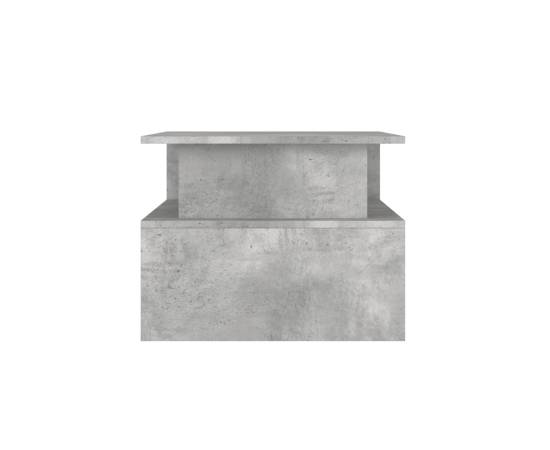 Măsuță de cafea, gri beton, 90x55x42,5 cm, lemn prelucrat, 5 image