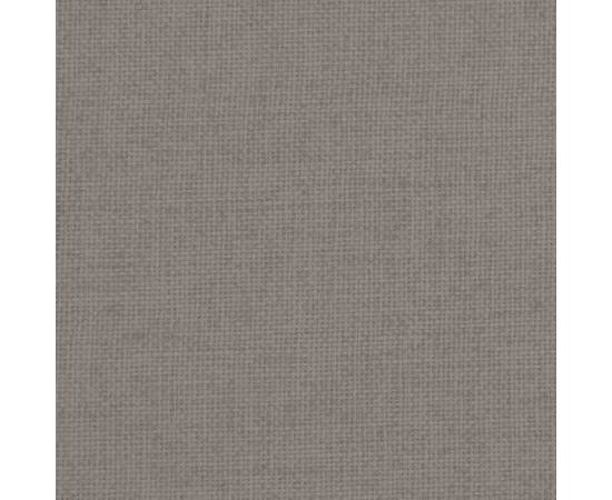 Canapea pentru copii, gri taupe, 70x40x24 cm, material textil, 6 image