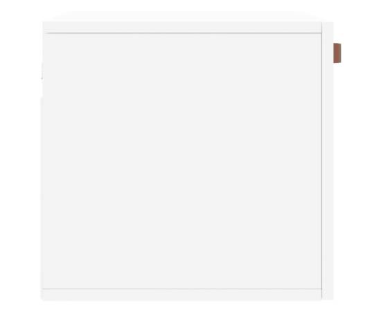 Dulap de perete, alb, 60x36,5x35 cm, lemn prelucrat, 7 image