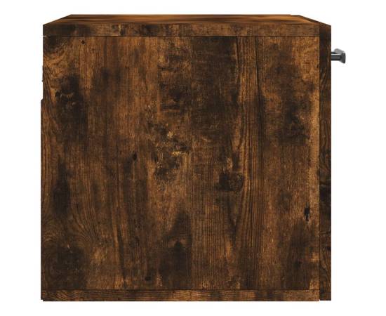 Dulap de perete, stejar fumuriu, 60x36,5x35 cm, lemn prelucrat, 7 image