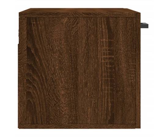 Dulap de perete, stejar maro, 60x36,5x35 cm, lemn prelucrat, 7 image