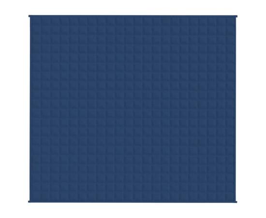 Pătură grea, albastru, 200x220 cm, 13 kg, textil, 3 image