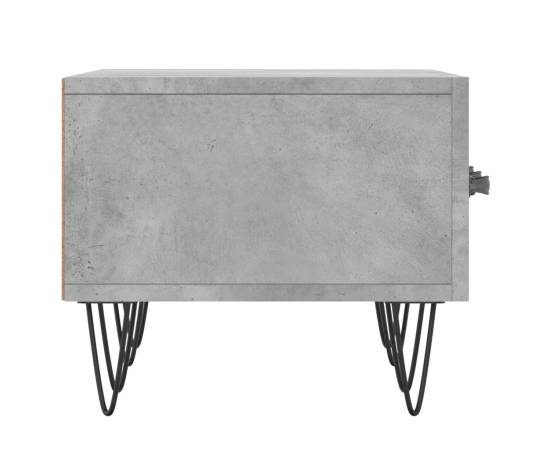 Comodă tv, gri beton, 150x36x30 cm, lemn prelucrat, 7 image