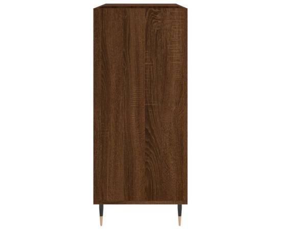 Dulap pentru discuri stejar maro 84,5x38x89 cm lemn compozit, 5 image