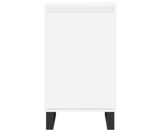Servante, 2 buc., alb, 40x35x70 cm, lemn prelucrat, 6 image