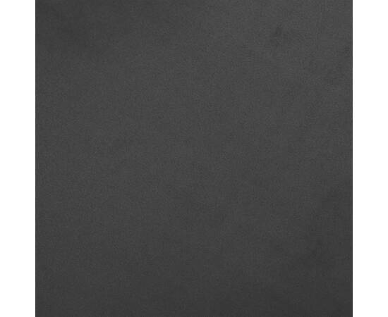 Scaun balansoar, negru, catifea, 3 image