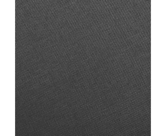 Scaun balansoar, negru, material textil, 3 image