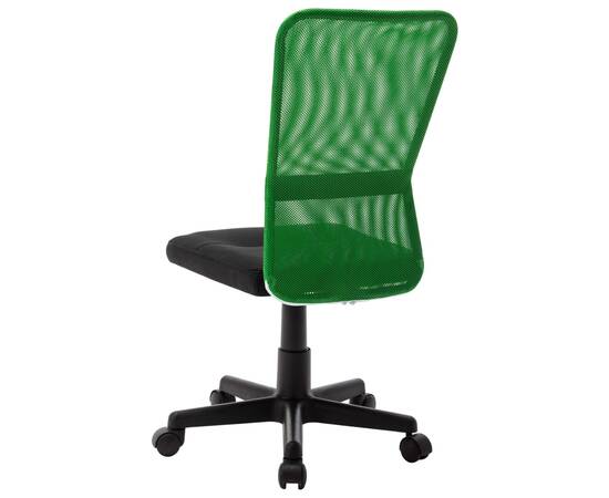 Scaun de birou, negru și verde, 44x52x100 cm, plasă textilă, 3 image