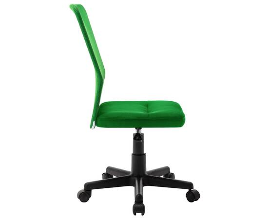 Scaun de birou, verde, 44 x 52 x 100 cm, plasă textilă, 4 image