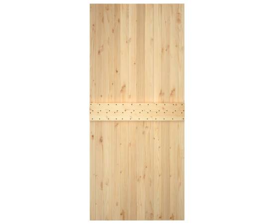 Ușă „narvik”, 100x210 cm, lemn masiv de pin, 6 image