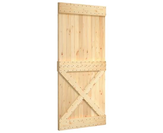 Ușă „narvik”, 100x210 cm, lemn masiv de pin, 2 image