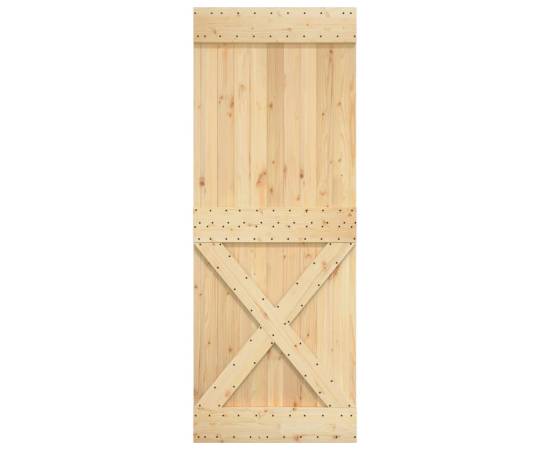 Ușă „narvik”, 85x210 cm, lemn masiv de pin, 5 image