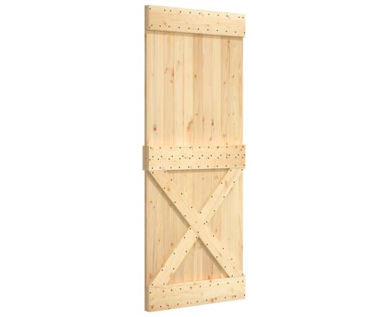 Ușă „narvik”, 90x210 cm, lemn masiv de pin, 2 image