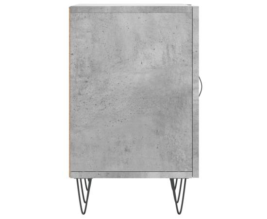 Comodă tv, gri beton, 150x30x50 cm, lemn compozit, 7 image
