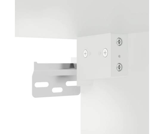 Dulap de perete, alb, 60x31x60 cm, lemn compozit, 10 image