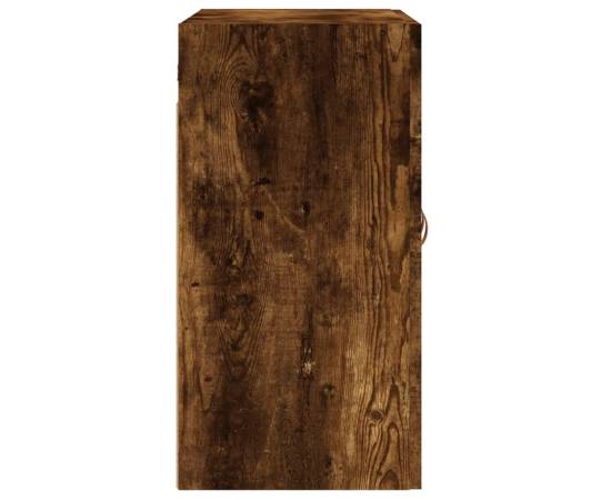 Dulap de perete, stejar fumuriu, 60x31x60 cm, lemn compozit, 7 image