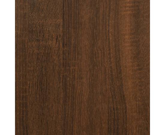 Dulap pentru discuri stejar maro, 100x38x48 cm, lemn prelucrat, 8 image
