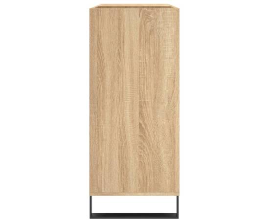 Dulap pentru discuri stejar sonoma 84,5x38x89 cm lemn compozit, 5 image