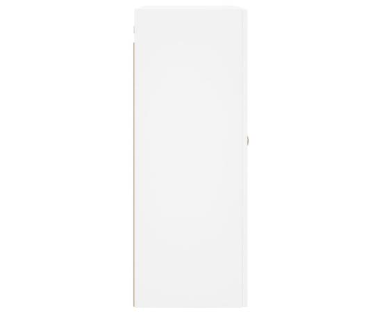 Dulap cu montaj pe perete, alb, 69,5x34x90 cm, 8 image