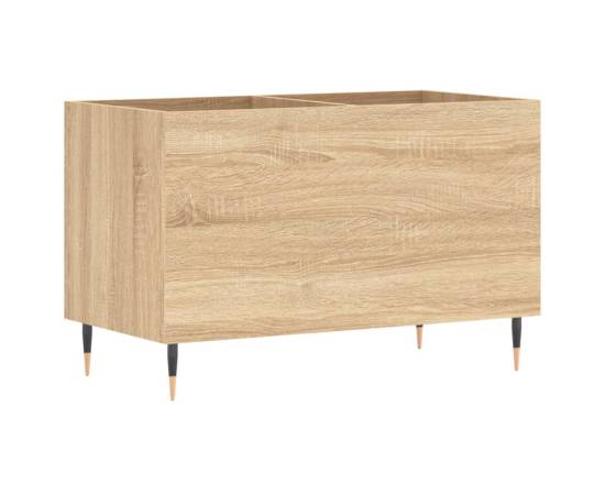 Dulap pentru discuri stejar sonoma 74,5x38x48 cm lemn prelucrat, 6 image