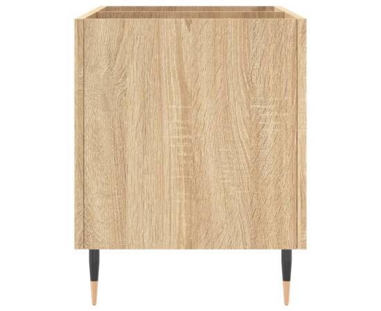 Dulap pentru discuri stejar sonoma 74,5x38x48 cm lemn prelucrat, 5 image