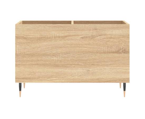 Dulap pentru discuri stejar sonoma 74,5x38x48 cm lemn prelucrat, 4 image