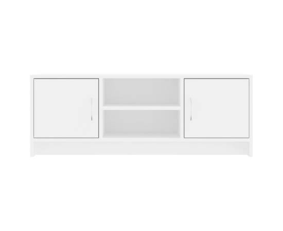 Dulap tv, alb, 102x30x37,5 cm, lemn compozit, 5 image