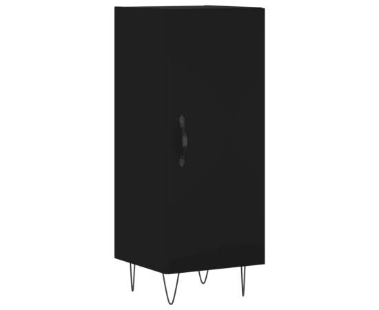 Servantă, negru, 34,5x34x90 cm, lemn compozit, 2 image
