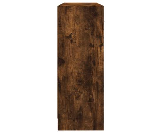 Servantă, stejar afumat, 91x28x75 cm, lemn prelucrat, 7 image