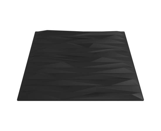 Panouri de perete 12 buc. negru 50x50 cm eps 3 m² piatră, 5 image