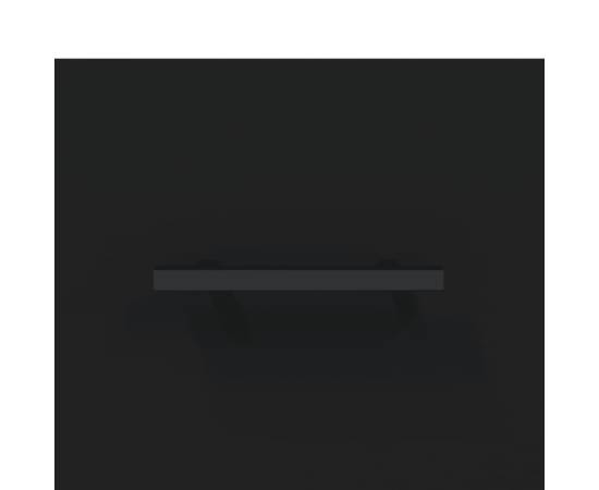 Servantă, negru, 34,5x34x90 cm, lemn compozit, 9 image
