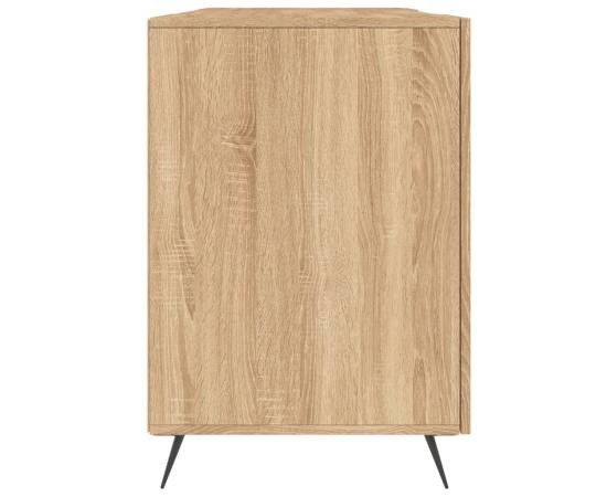 Birou, stejar sonoma, 140x50x75 cm, lemn compozit, 7 image