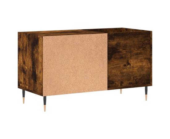 Dulap pentru discuri stejar afumat 85x38x48 cm lemn prelucrat, 6 image