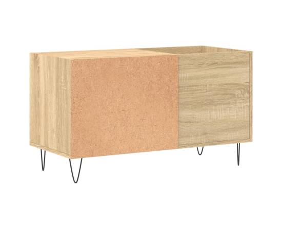 Dulap pentru discuri stejar sonoma 85x38x48 cm lemn prelucrat, 6 image