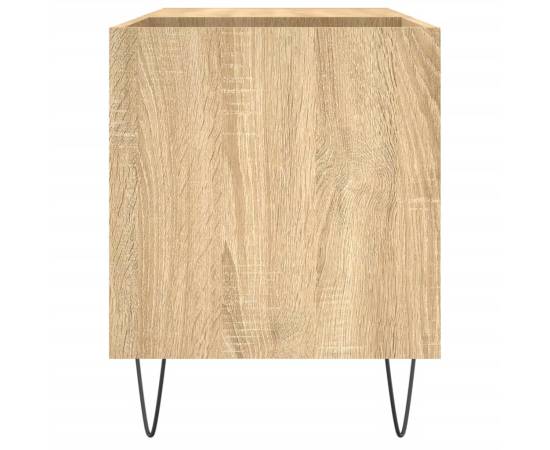 Dulap pentru discuri stejar sonoma 85x38x48 cm lemn prelucrat, 5 image