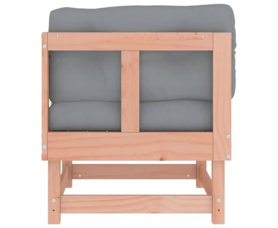 Canapea colțar cu perne, lemn masiv douglas, 4 image