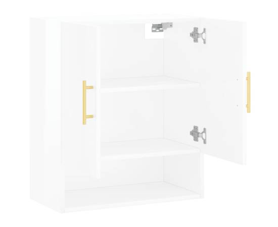 Dulap de perete, alb extralucios, 60x31x70 cm, lemn prelucrat, 6 image