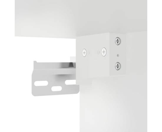 Dulap de perete, alb, 60x31x60 cm, lemn compozit, 9 image