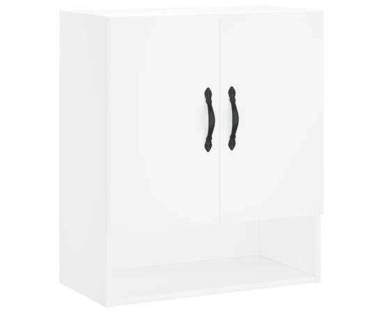 Dulap de perete, alb, 60x31x70 cm, lemn compozit, 2 image