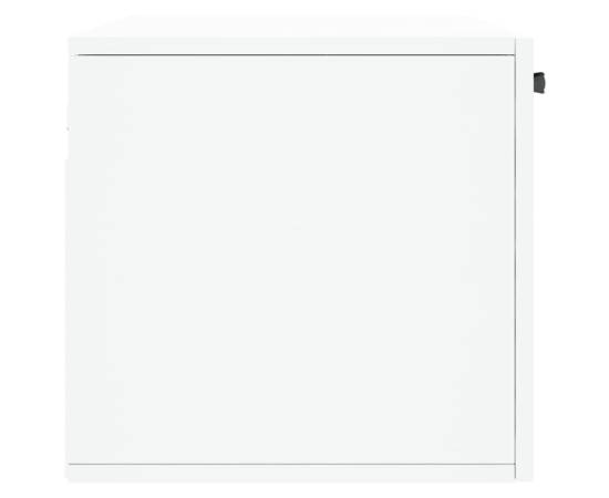 Dulap de perete, alb, 80x36,5x35 cm, lemn compozit, 7 image